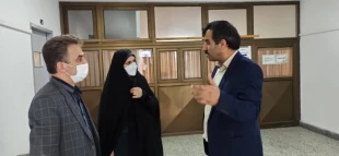 بازدید مدیرکل امور دانشجویی دانشگاه فنی و حرفه ای از دانشکده  3