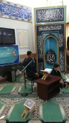 به مناسبت ماه مبارک رمضان، مراسم معنوی محفل انس با قرآن با حضور دانشجویان، اساتید و کارکنان در دانشکده فنی و حرفه ای محمودآبادبرگزار گردید.  3