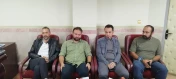 نشست دکتر احمدی ریاست با کاپیتان حائری مدیر عامل موسسه راهبردانش دریا در دانشکده ملی مهارت محمودآباد