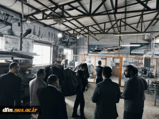 نشست دکتر احمدی ریاست با کاپیتان حائری مدیر عامل موسسه راهبردانش دریا در دانشکده ملی مهارت محمودآباد 4