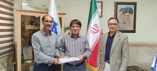 تقدیر از کارکنان امور اداری و پشتیبانی دانشکده ملی  به مناسبت روز ملی منابع انسانی 9