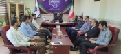 جلسه ریاست با روسای ادارات برگزار شد