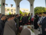 مراسم افتتاح المان مزار شهید خوشنام در دانشکده ملی مهارت محمودآباد برگزار شد 10