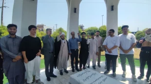 تجمع  کارکنان و دانشجویان دانشکده در محکومیت جنایات رژیم صهیونیستی  5