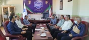 جلسه ریاست با معاونت دانشجویی برگزار شد