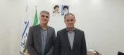 دکتر حیدری تبار با دکتر فیاضی نماینده مردم شریف محمودآباد و نور دیدار کرد
