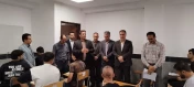 بازدید معاونت آموزشی دانشگاه ملی مهارت کشور از محل برگزاری  امتحانات در دانشکده ملی مهارت محمودآباد