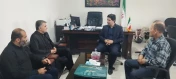 نشست رئیس دانشکده با مدیر آموزش و پرورش شهرستان نور